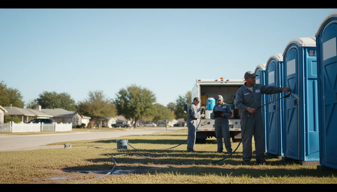 Long-Term Portable Toilet Rental in Hillpoint, WI near me